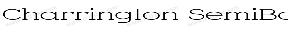 Charrington SemiBold字体转换
